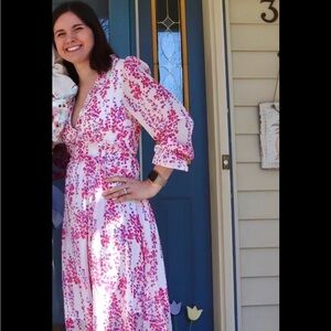 SHEIN floral dress size small